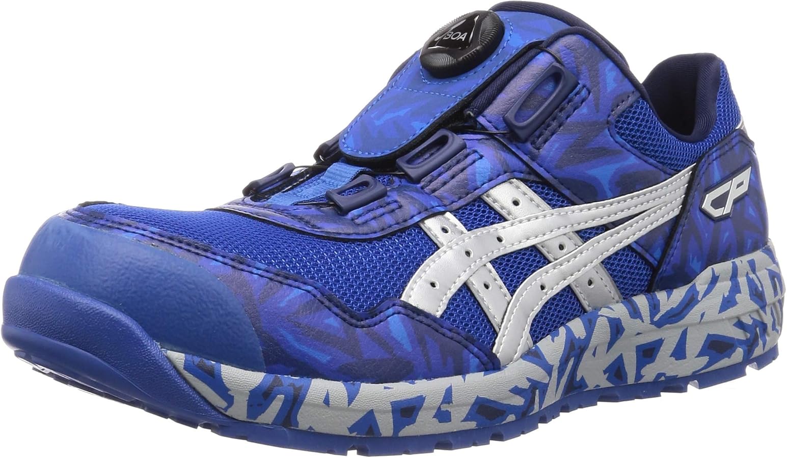 Amazon | [アシックス] 安全靴/作業靴 ウィンジョブ BLUE Boa JSAA A種