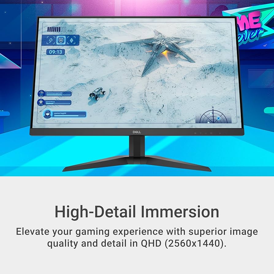 Amazon.com: Dell G2725D Gaming Monitor - 27-inch QHD (2560x1440