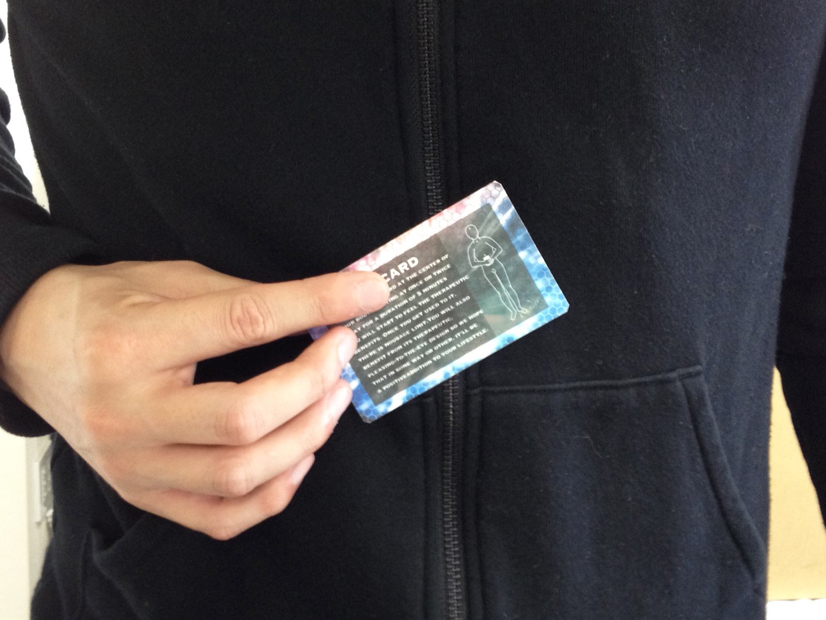 Amazon | 【電磁波本舗】 電磁波放電カードα BLUE 1枚 電磁波対策