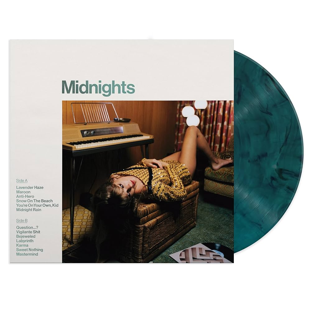Amazon.com: Midnights[Jade Green Edition LP]: CDs & Vinyl