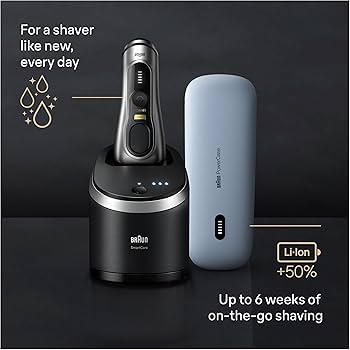 Amazon.com: Braun Series 9 PRO+ 9577cc Electric Razor for Men, 5