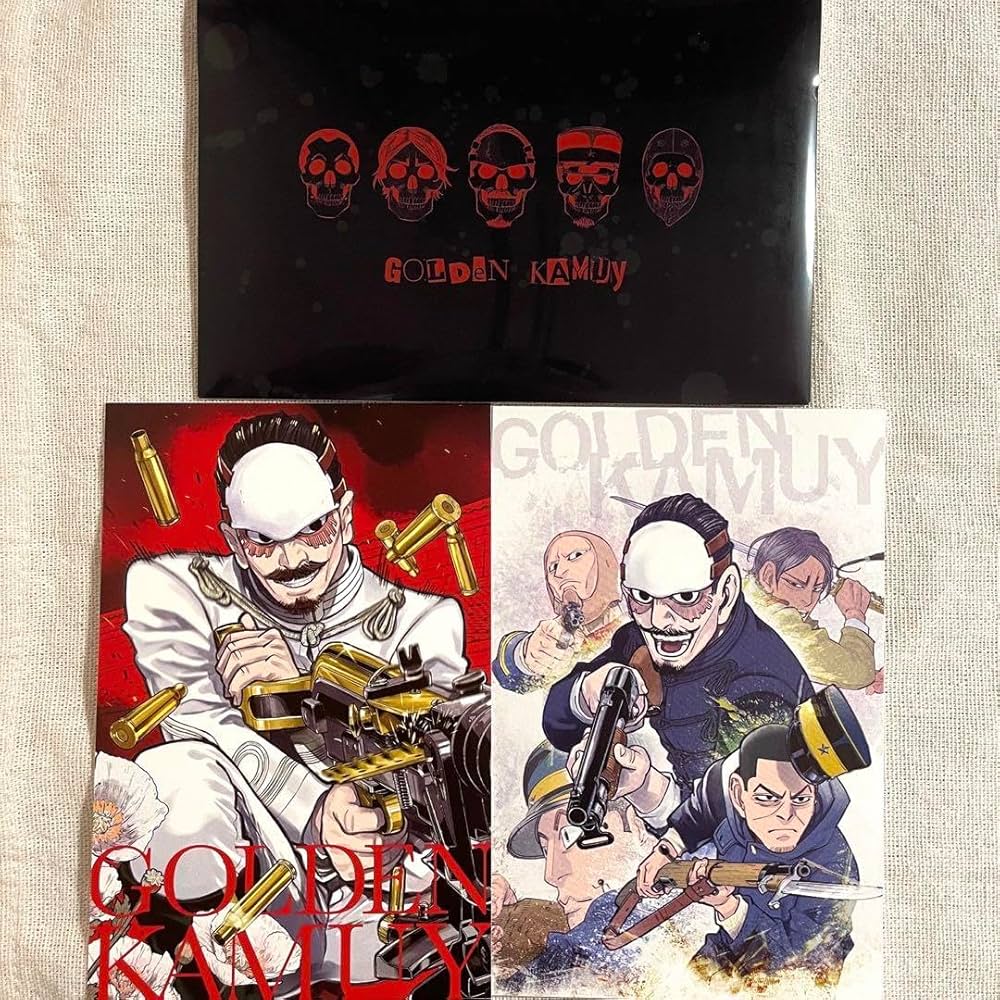 Amazon | ゴールデンカムイ ポストカード2枚セット 第七師団 | ポスト