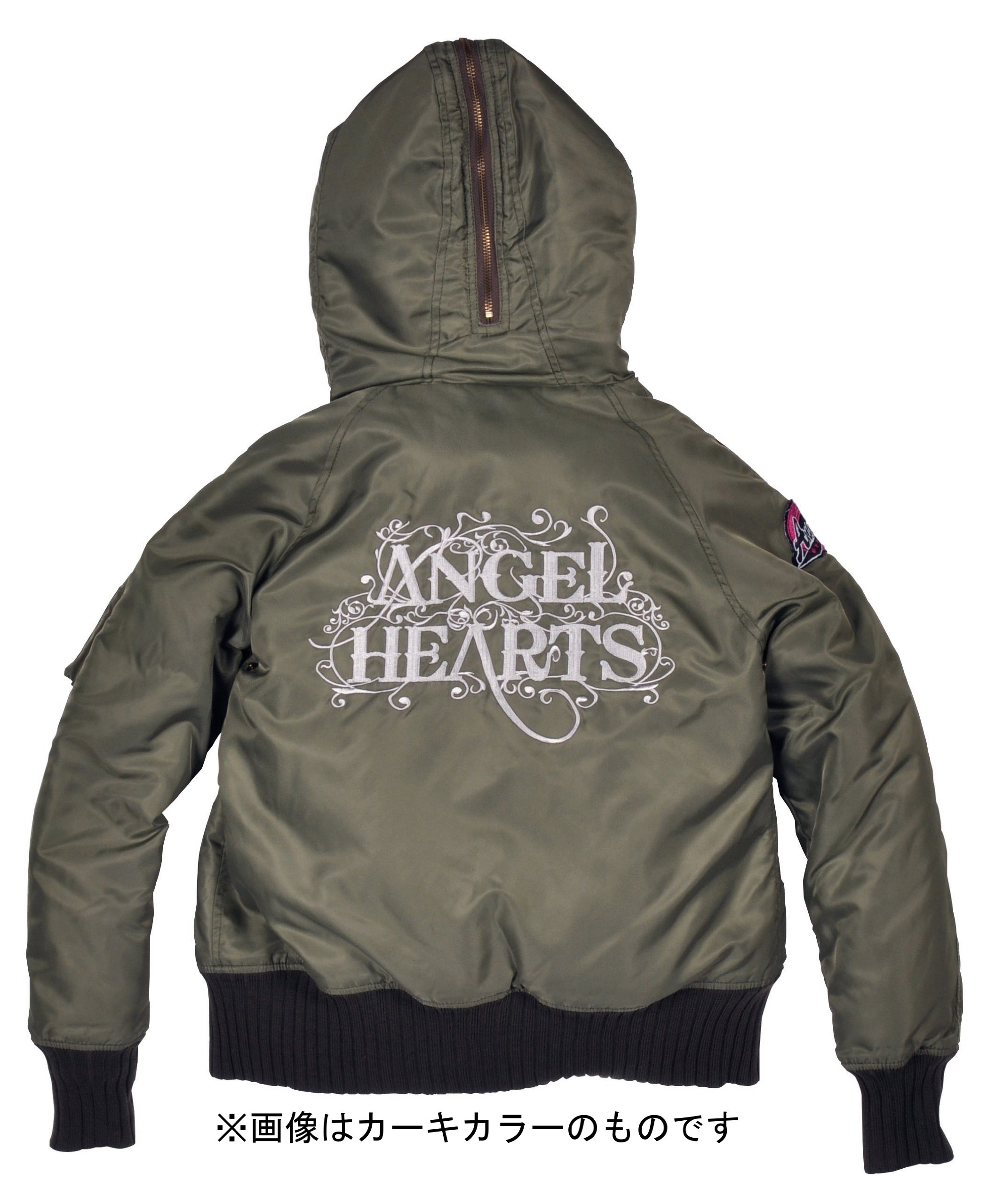 Amazon | [シンプソン] Angel Hearts M2B Type Jacket Khaki WS AHJ