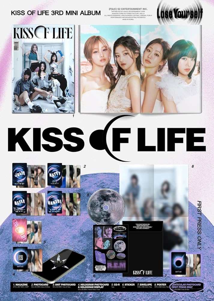 Amazon.co.jp: キスオブライフ KISS OF LIFE - Lose Yourself