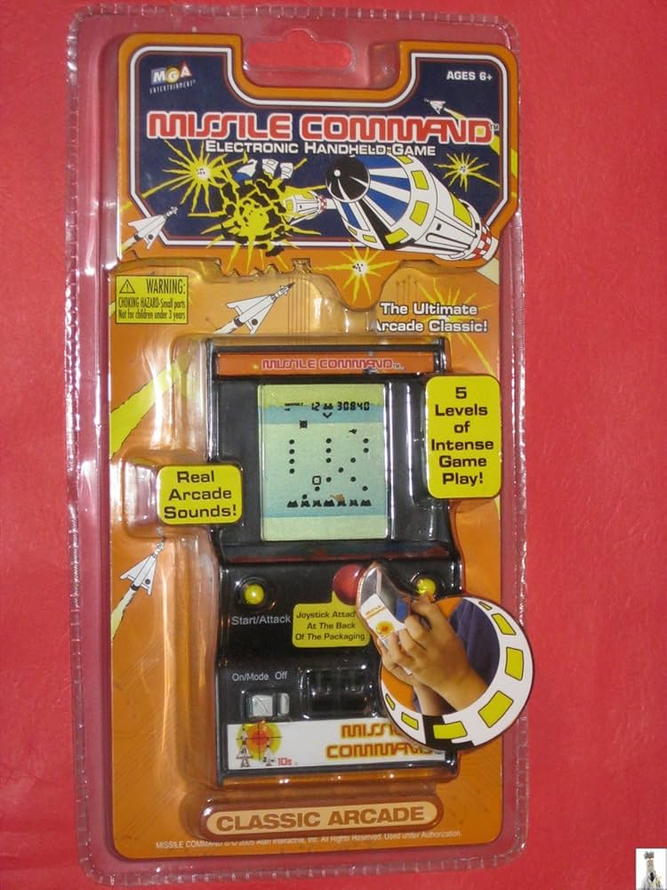 Amazon | クラシックアーケードミサイルコマンド | ハンドヘルドゲーム
