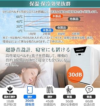 Amazon.co.jp: PLIOSN 小型冷蔵庫 22L 小型 冷温庫 ミニ冷蔵庫