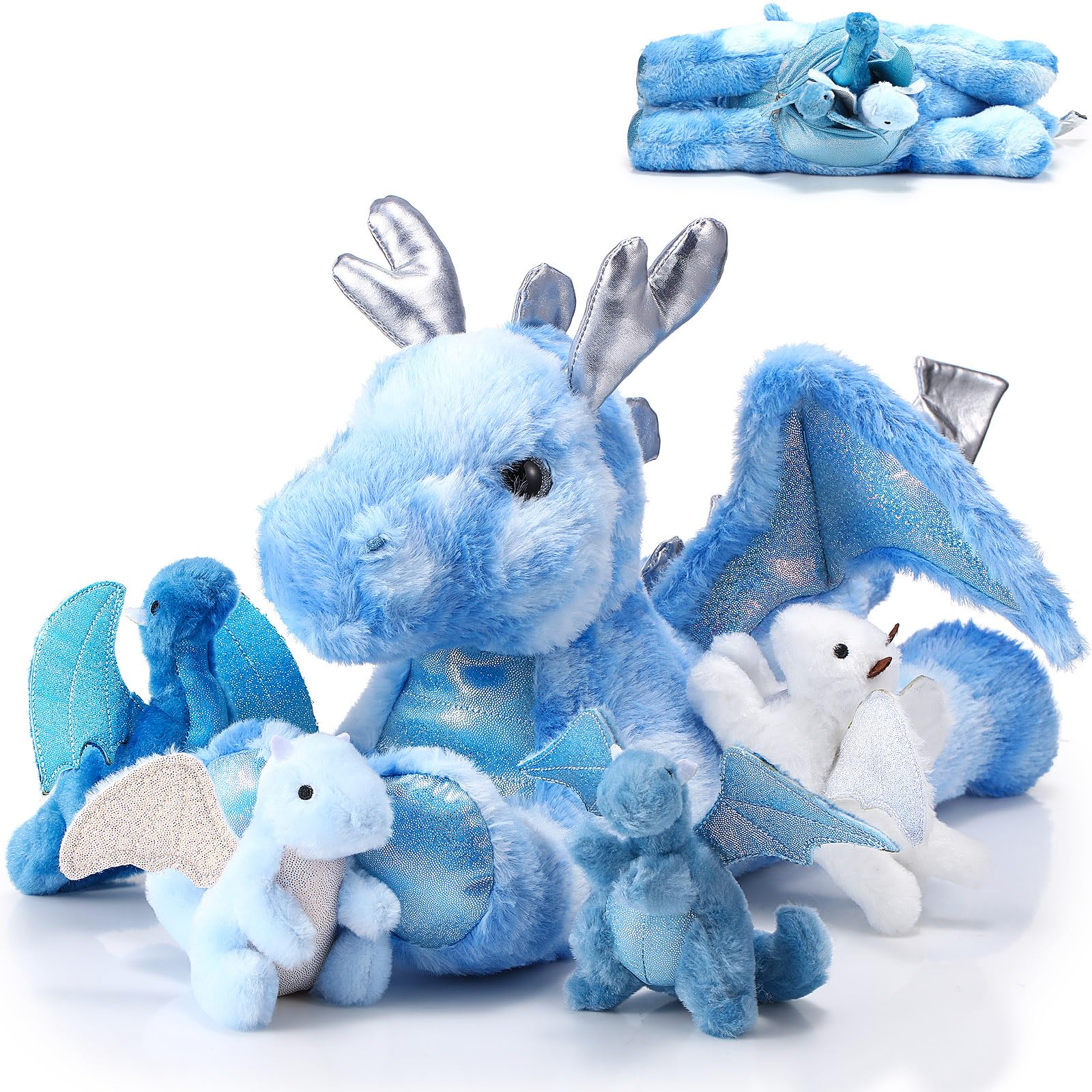 Amazon.co.jp: Syhood ドラゴンぬいぐるみ5点セット 18インチ Lサイズ