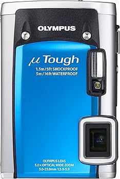 Amazon | OLYMPUS 防水デジタルカメラ μ TOUGH 6020 ブルー μ TOUGH