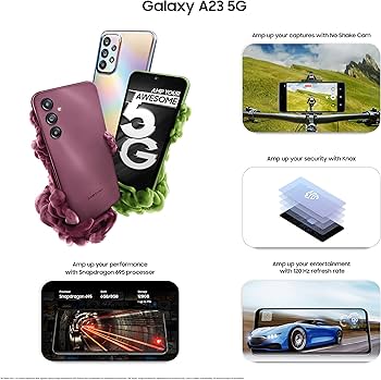 Samsung Galaxy A23 Black, 6GB RAM, 128GB Storage with No Cost EMI