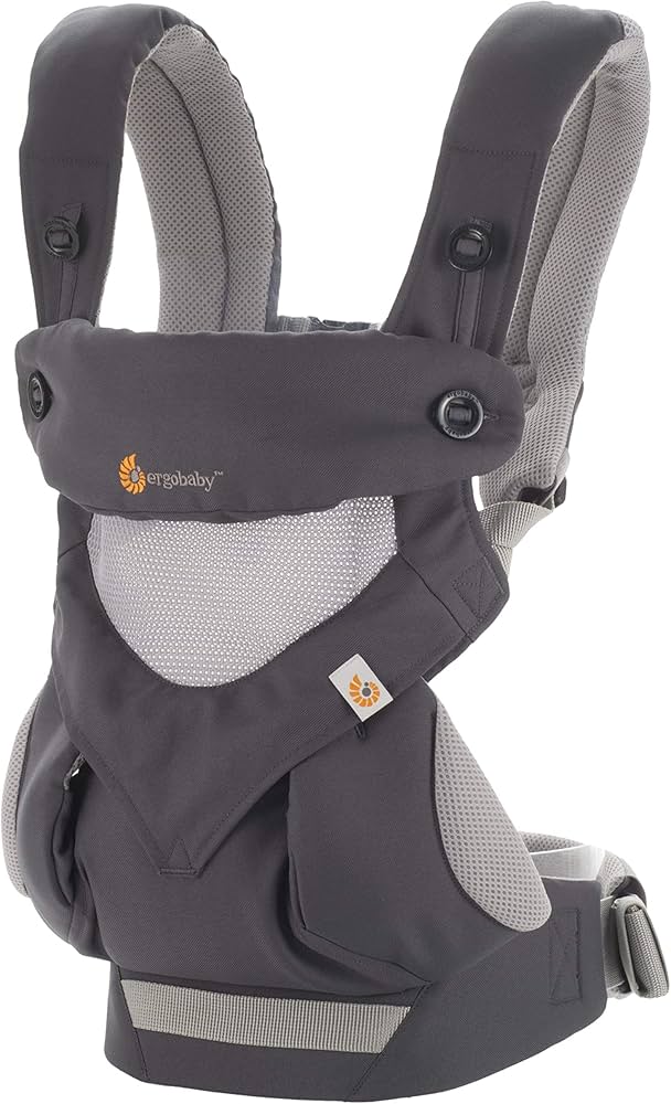 Ergobaby Baby Carrier 360 Cool Air Mesh Carbon Gray, Ergonomic