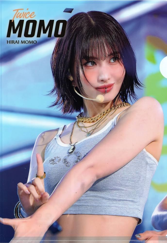 Amazon.co.jp: TWICE トゥワイス MOMO モモ グッズ クリアファイル A4