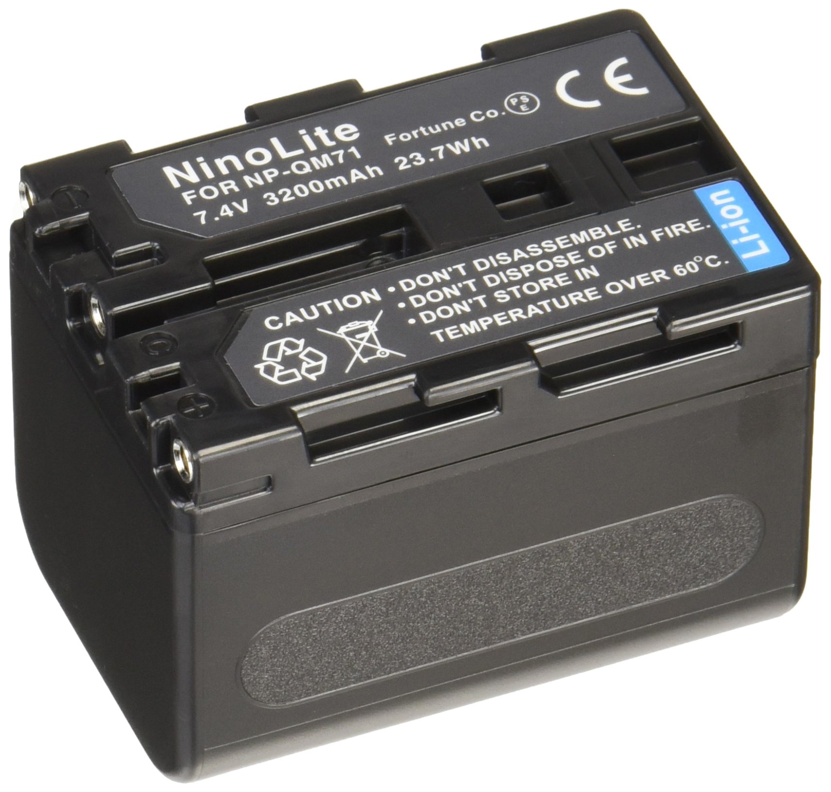 Amazon | NinoLite NP-QM71 NP-QM71D NP-QM70 互換 バッテリー ソニー