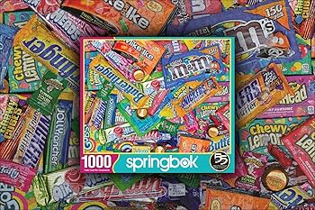 Amazon.com: Springbok's 1000 Piece Jigsaw Puzzle Sweet Tooth