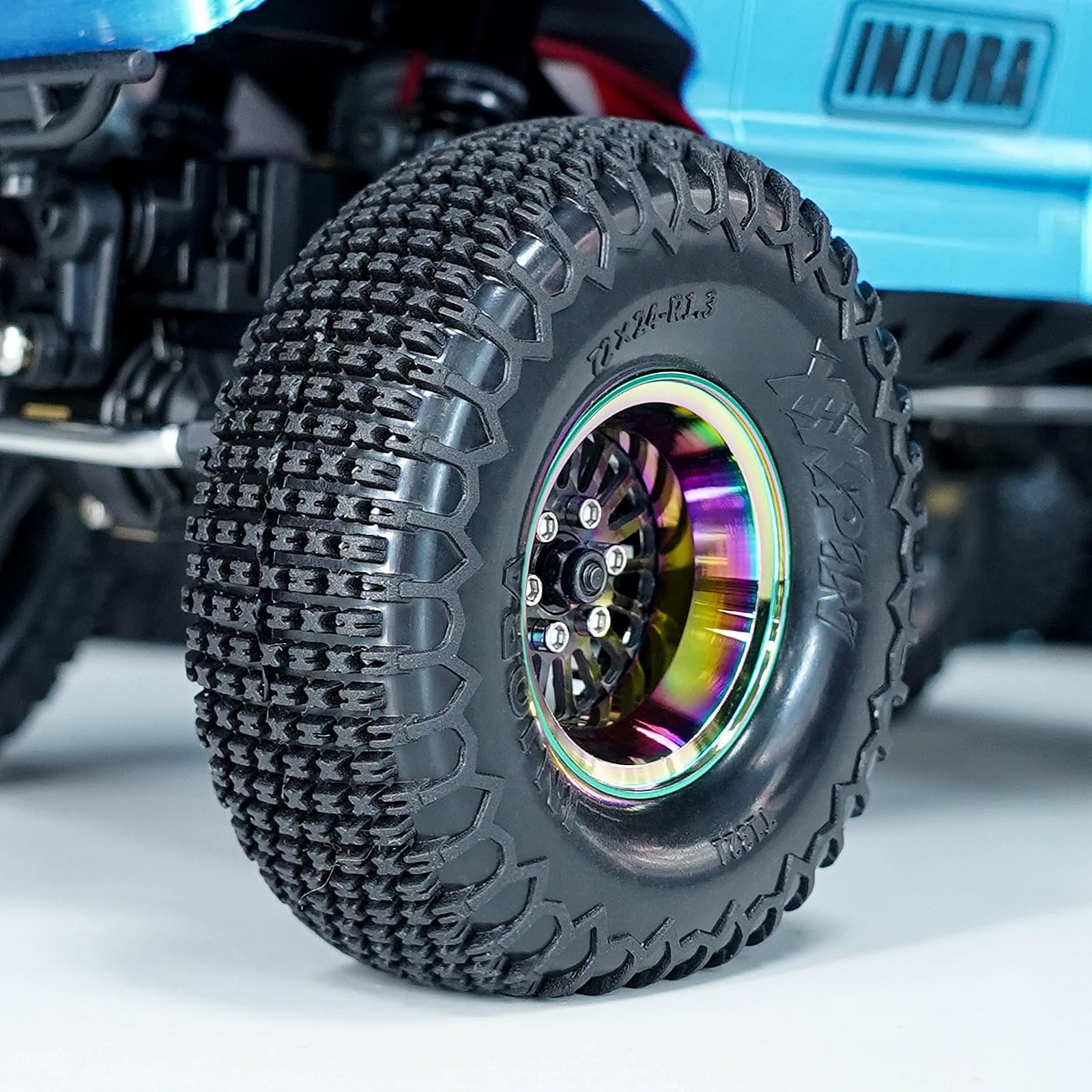 Amazon | INJORA 18スポーク ModuWheel 1.3インチ ビードロック