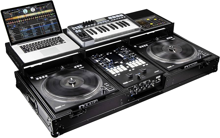 Amazon.com: ODYSSEY FZGSPRA1272WBL DJ Coffin Compatible with Rane