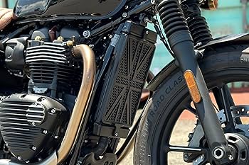 Amazon | モートーン(Motone) ラジエターガード ユニオンジャック T100
