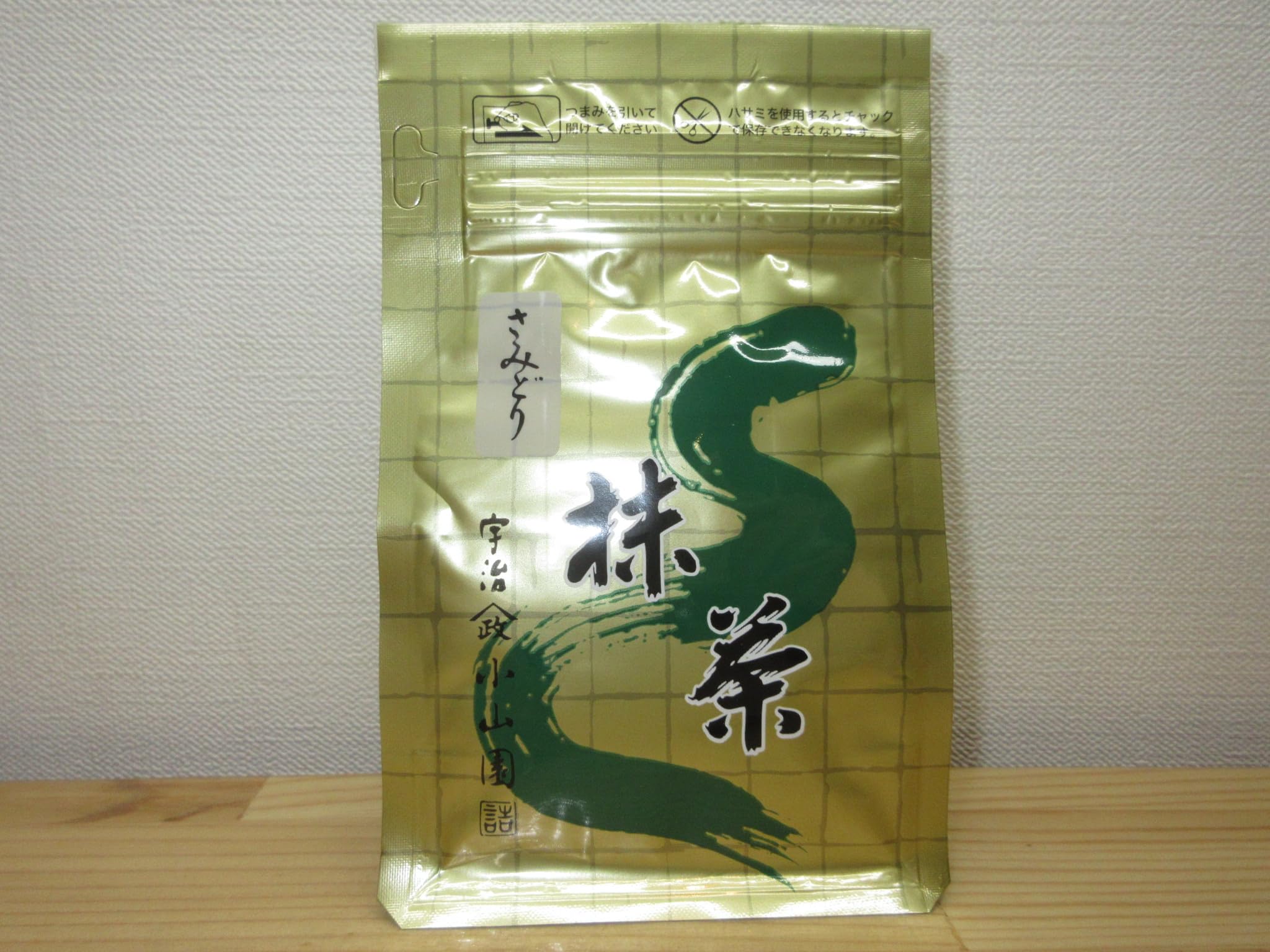 Amazon.co.jp: 山政小山園 抹茶 さみどり (茶道用 袋入り) 100g : 食品