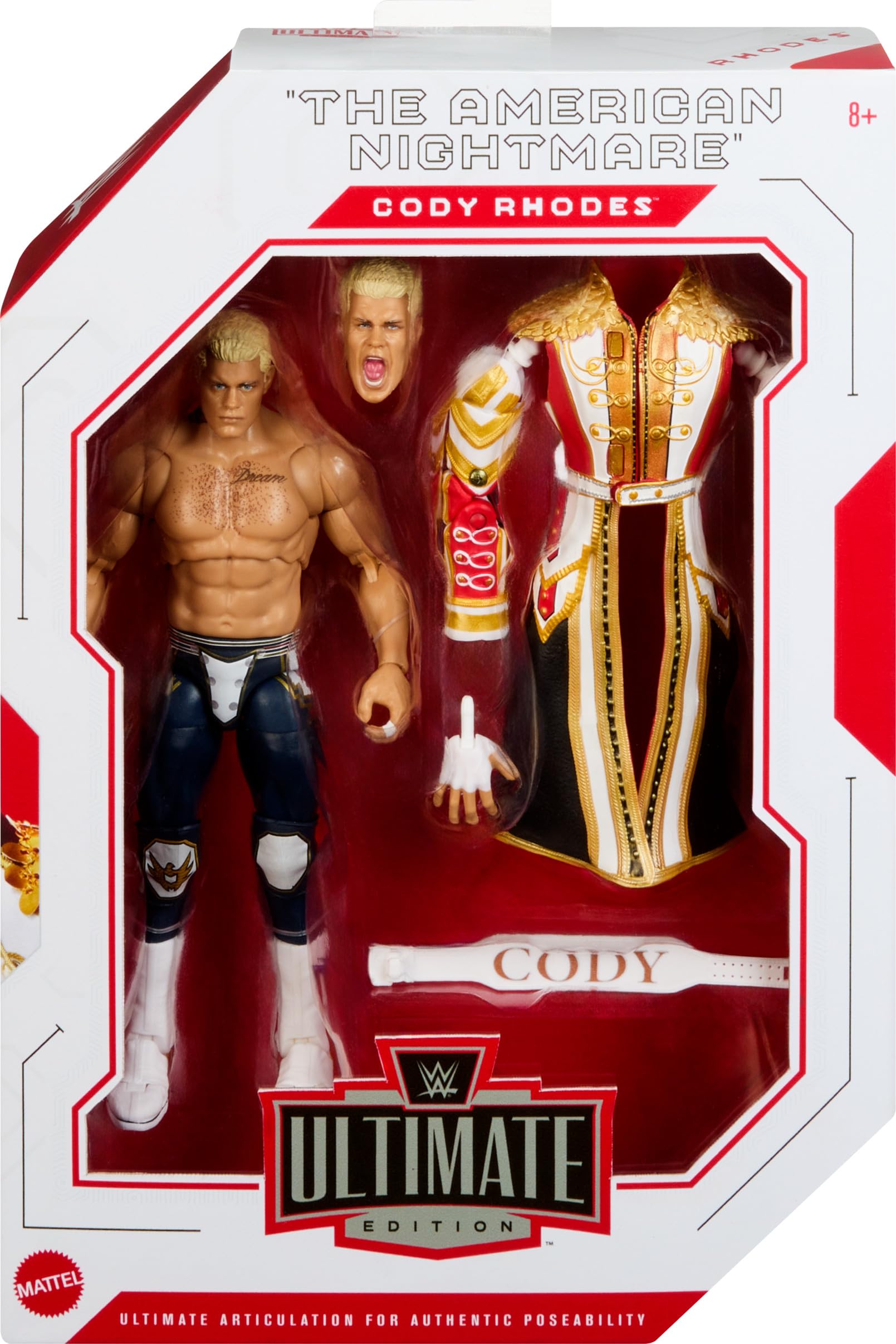 Amazon.co.jp: Mattel WWE アルティメットエディション アクション