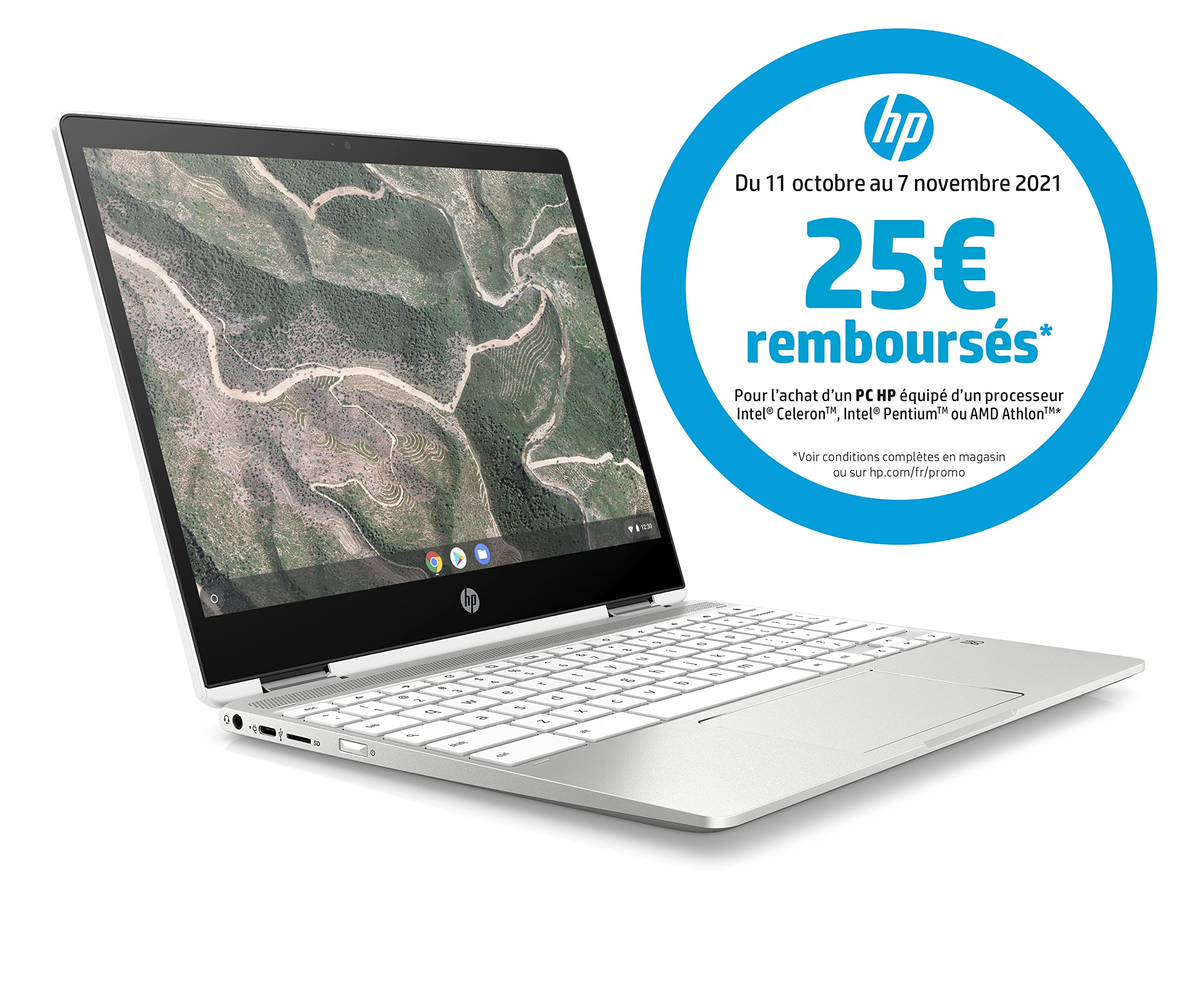 Amazon.com: HP Chromebook x360 12b-ca0010nf Convertible and