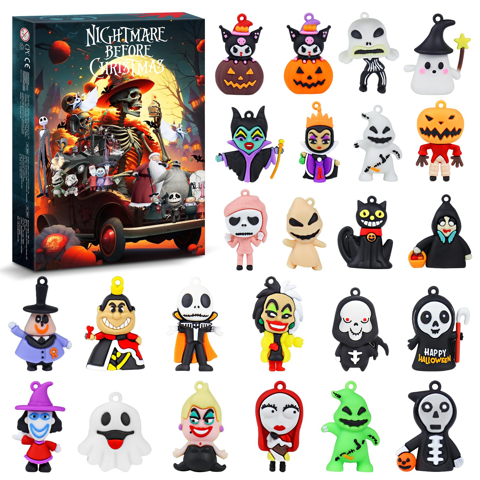Amazon.com: Nightmare Christmas Advent Calendar 2025 for Kids, 24