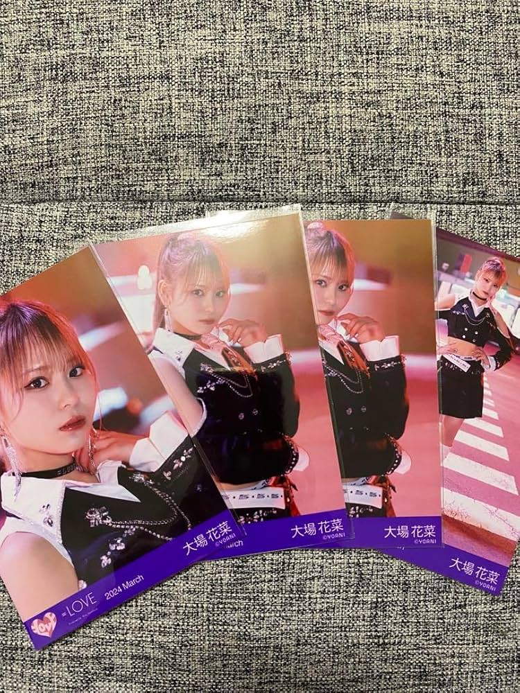 み*し様 イコラブ 大場花菜 直筆生写真 呪って呪って衣装 ヨリヒキ