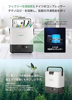 Amazon.co.jp: F40C4TMP 車載冷蔵庫 15L ポータブル冷蔵庫 【 二つの