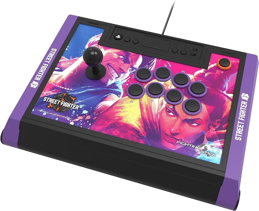Amazon.com: HORI PlayStation 5 Fighting Stick Alpha (Street