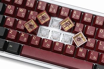 Amazon.co.jp: DROP + Redsuns GMK Red Samurai Keycap Set for 65