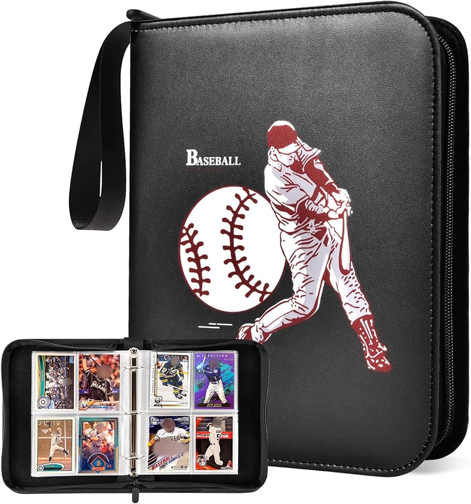 Amazon.co.jp: Boobowl ベースボールカードバインダー トレーディング