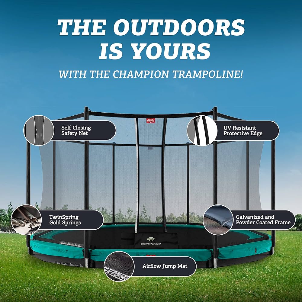 Amazon | BERG (バーグ) トランポリン チャンピオン イングラウンド 11