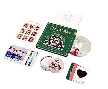 Amazon.co.jp: TWICE 1st Repackage Album - Merry & Happy [ MERRY