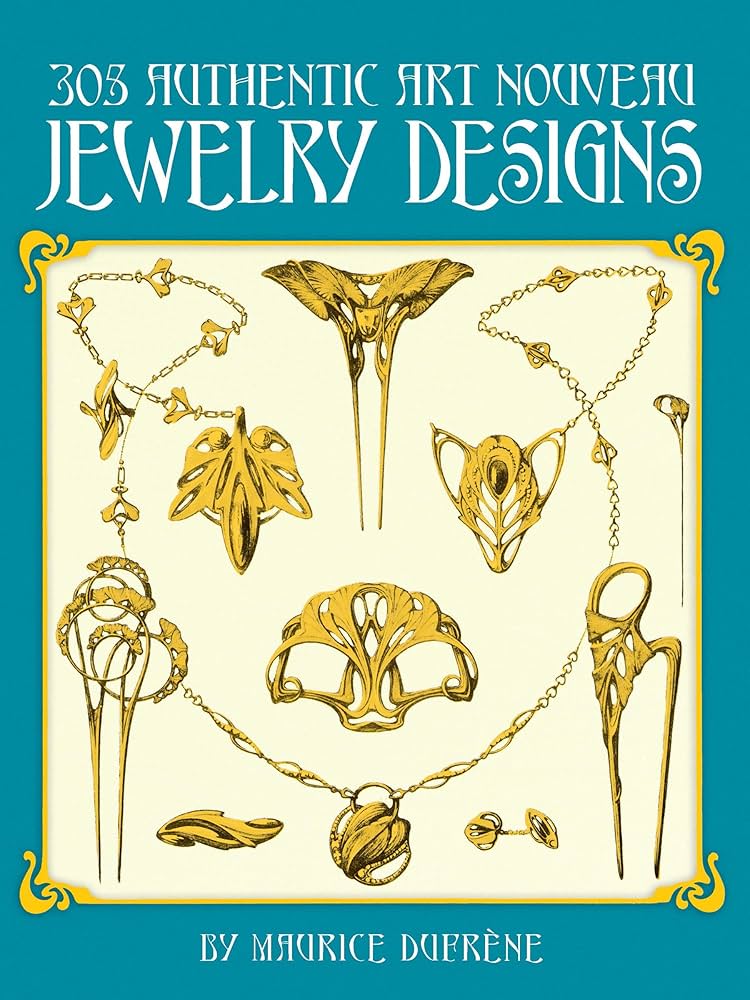 305 Authentic Art Nouveau Jewelry Designs (Dover Jewelry and