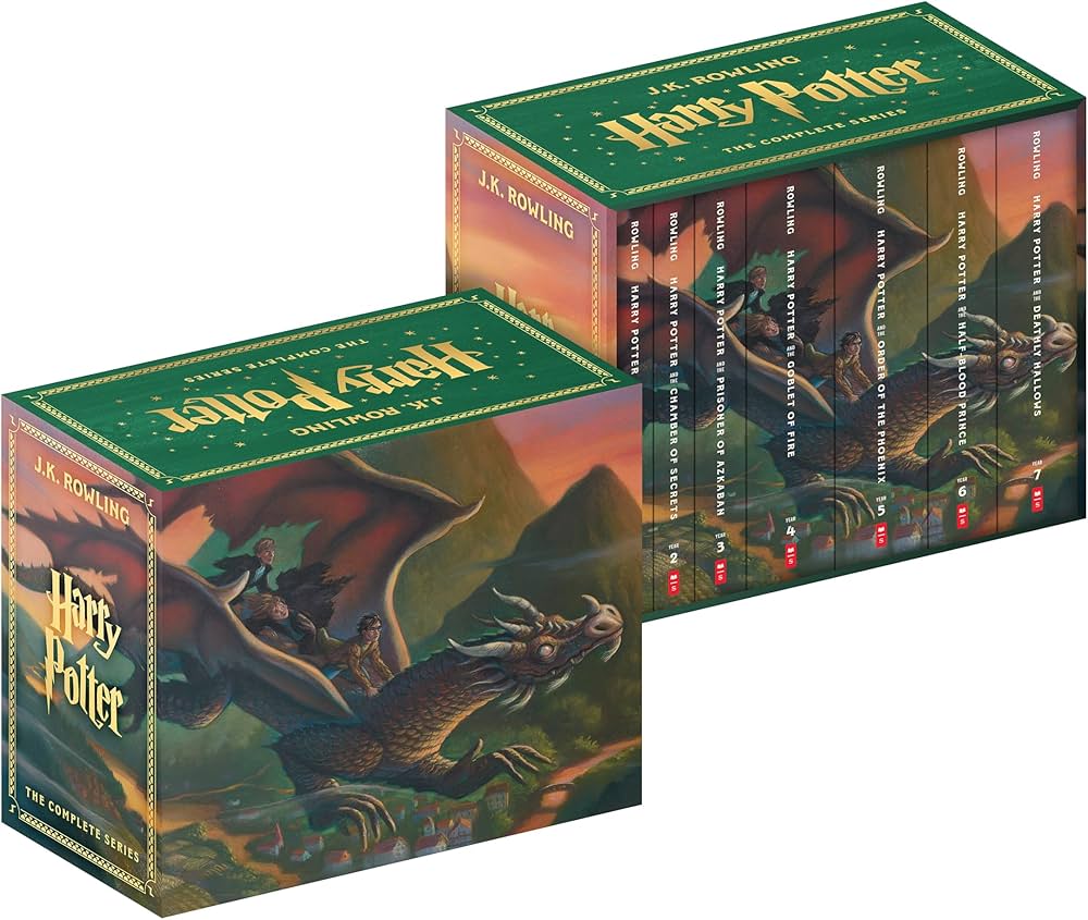 Harry Potter Paperback Box Set (Books 1-7): J. K. Rowling, Mary