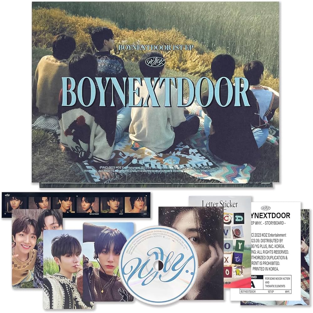 Amazon.co.jp: BOYNEXTDOOR - 1st Mini Album [WHY..] (MOODY Ver