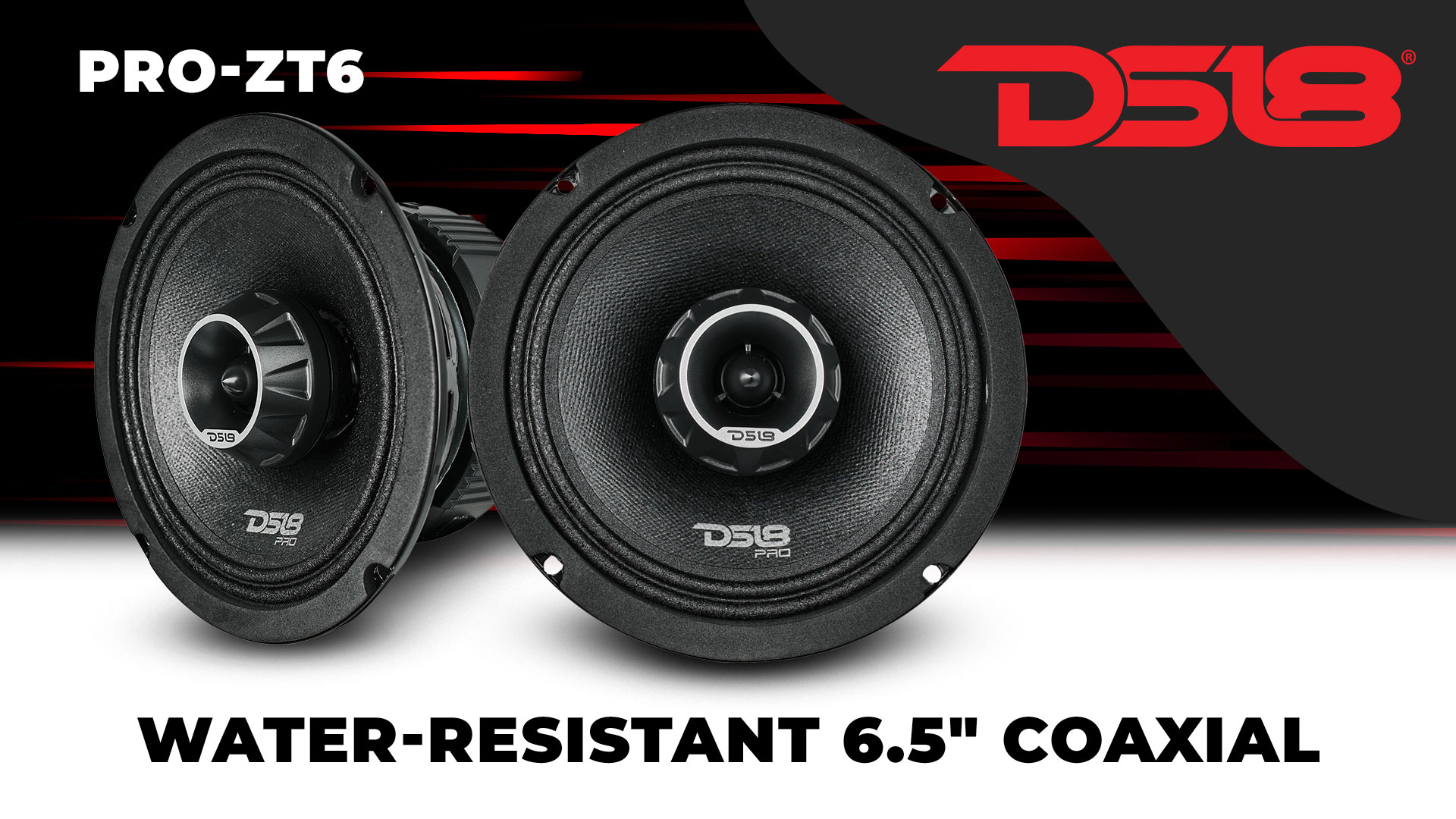 Amazon.com: DS18 PRO-ZT6 6.5-Inch 2 Way Pro Audio Midrange