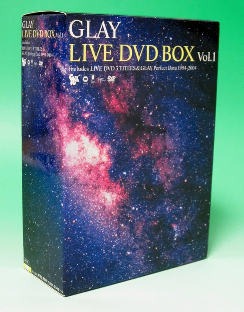 Amazon.co.jp: GLAY LIVE DVD BOX Vol.1(includes LIVE DVD 3TITLES