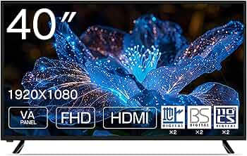 Amazon | 40インチ 液晶テレビ 地上・BS・110度CSデジタル フル