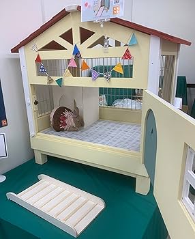 Amazon | もちつき うさぎ用ケージ 壱番館 北欧デザインペットハウス