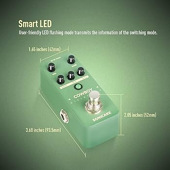 Amazon | SONICAKE ディストーションギターペダル ミニハイゲイン