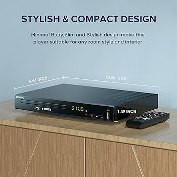 Amazon.com: Blu Ray DVD Player,Full HD Blu-ray Disc Player CD