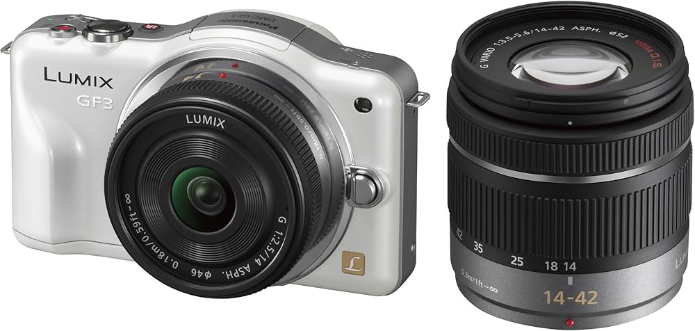 Amazon.co.jp: パナソニック ミラーレス一眼カメラ LUMIX GF3 ダブル