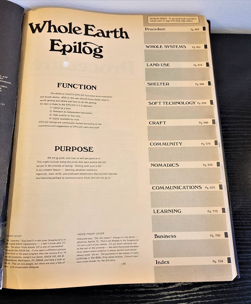 Amazon | Whole Earth Epilogue | Management & Leadership