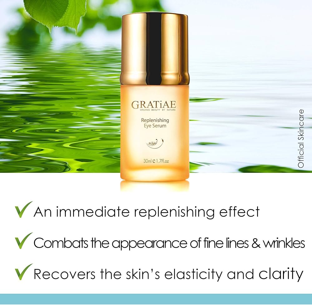 Amazon.com: Gratiae Organic Replenishing Eye Serum – Cosmetic Eye