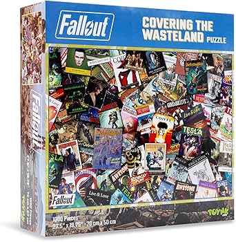 Amazon.com: Fallout Covering The Wasteland 1000-Piece Jigsaw