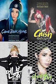 2NE1 - 2NE1 [CRUSH] 2nd Album Random Ver. CD+Photobook+Tracking