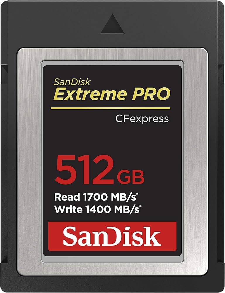 Amazon.com: SanDisk 512GB Extreme PRO CFexpress Card Type B