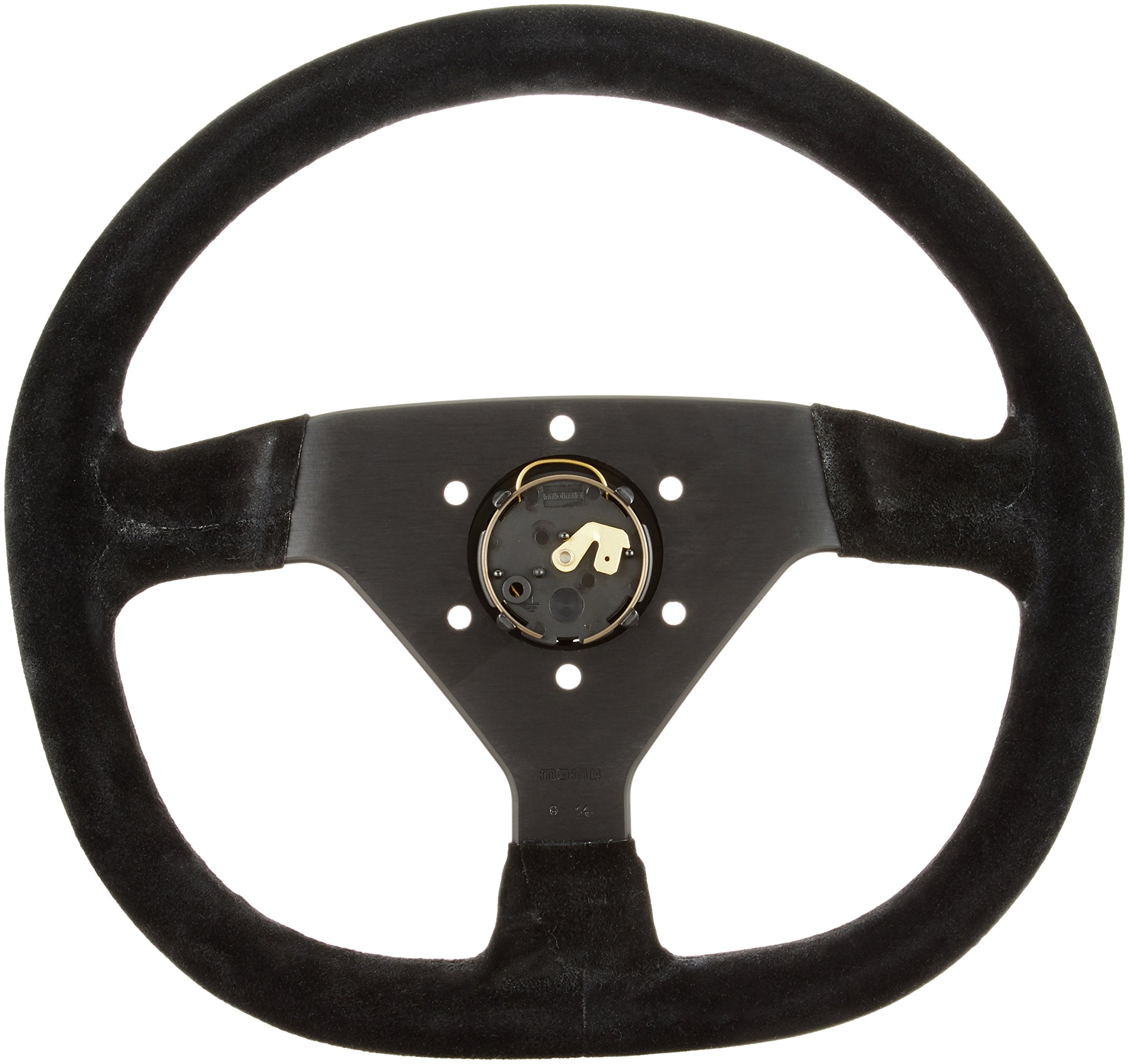 Amazon | MOMO(モモ) ステアリング MOD.88 32パイ BK/スエード M-66