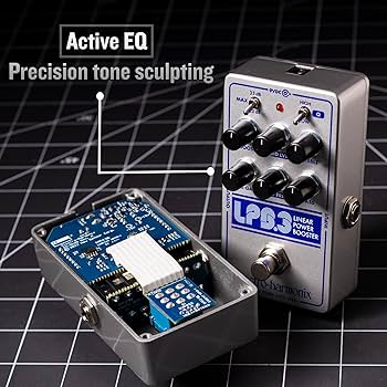 Amazon.com: Electro-Harmonix LPB-3 Linear Power Booster & EQ Pedal