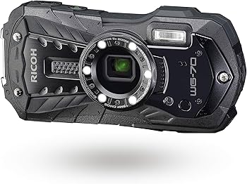 Amazon | RICOH WG-70 ブラック リコー本格防水デジタルカメラ 14m防水