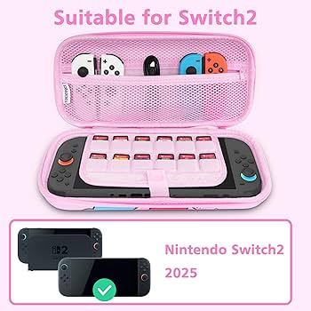 Amazon.com: TIKOdirect Carrying Case for Switch 2(2025), Cute